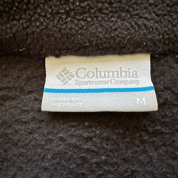 Columbia Women’s Black Fleece Jacket size Medium - Picture 5 of 12